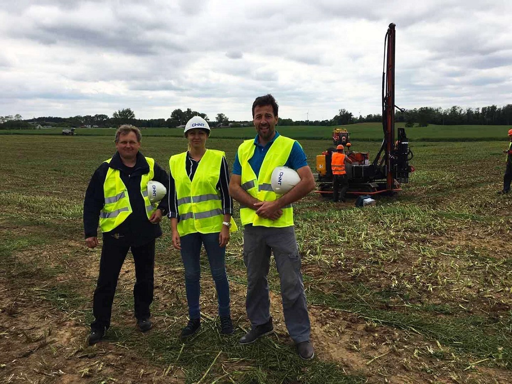 Construction site of PV projects invested by SINO-CEE Fund in Poland